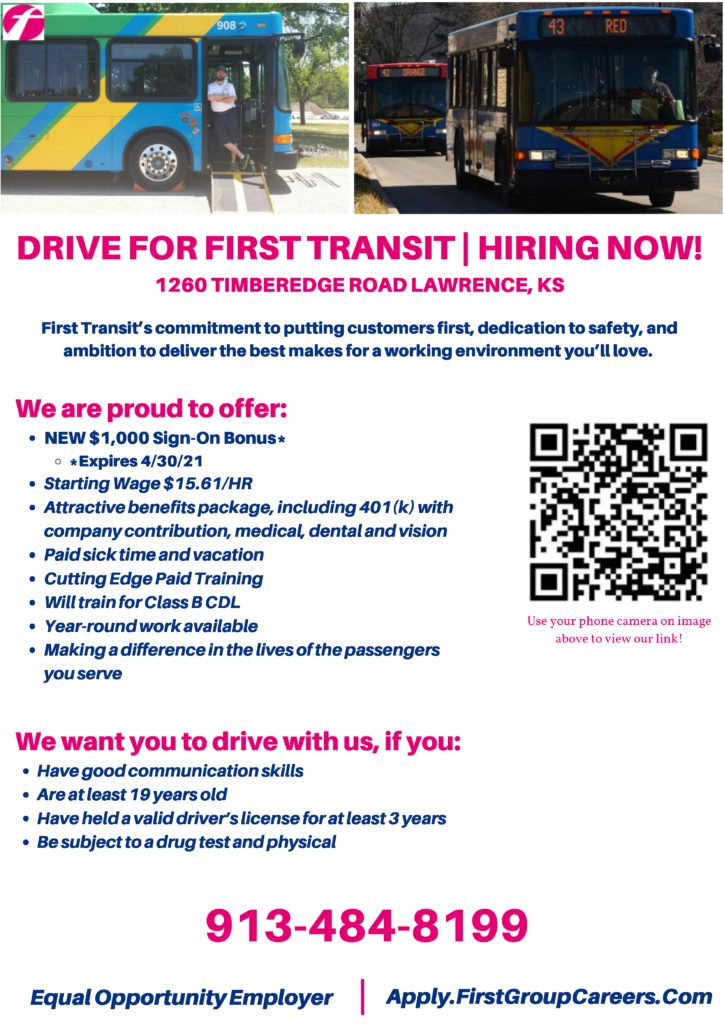 Employment Lawrence Transit