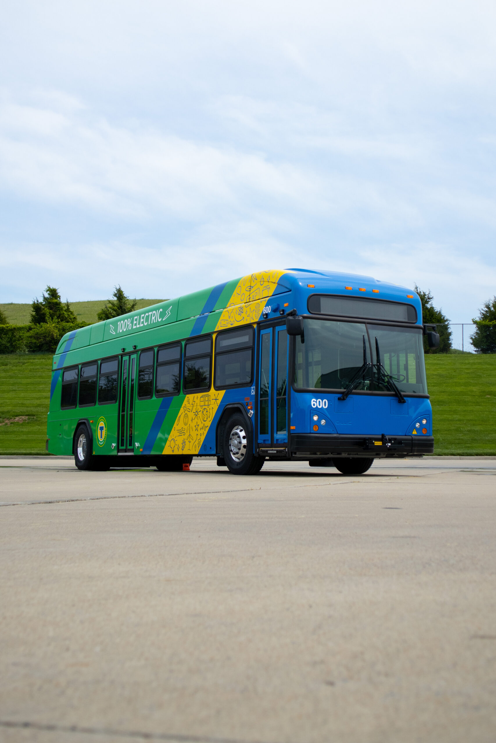 Featured image for “Lawrence Transit invites community to see first electric bus”