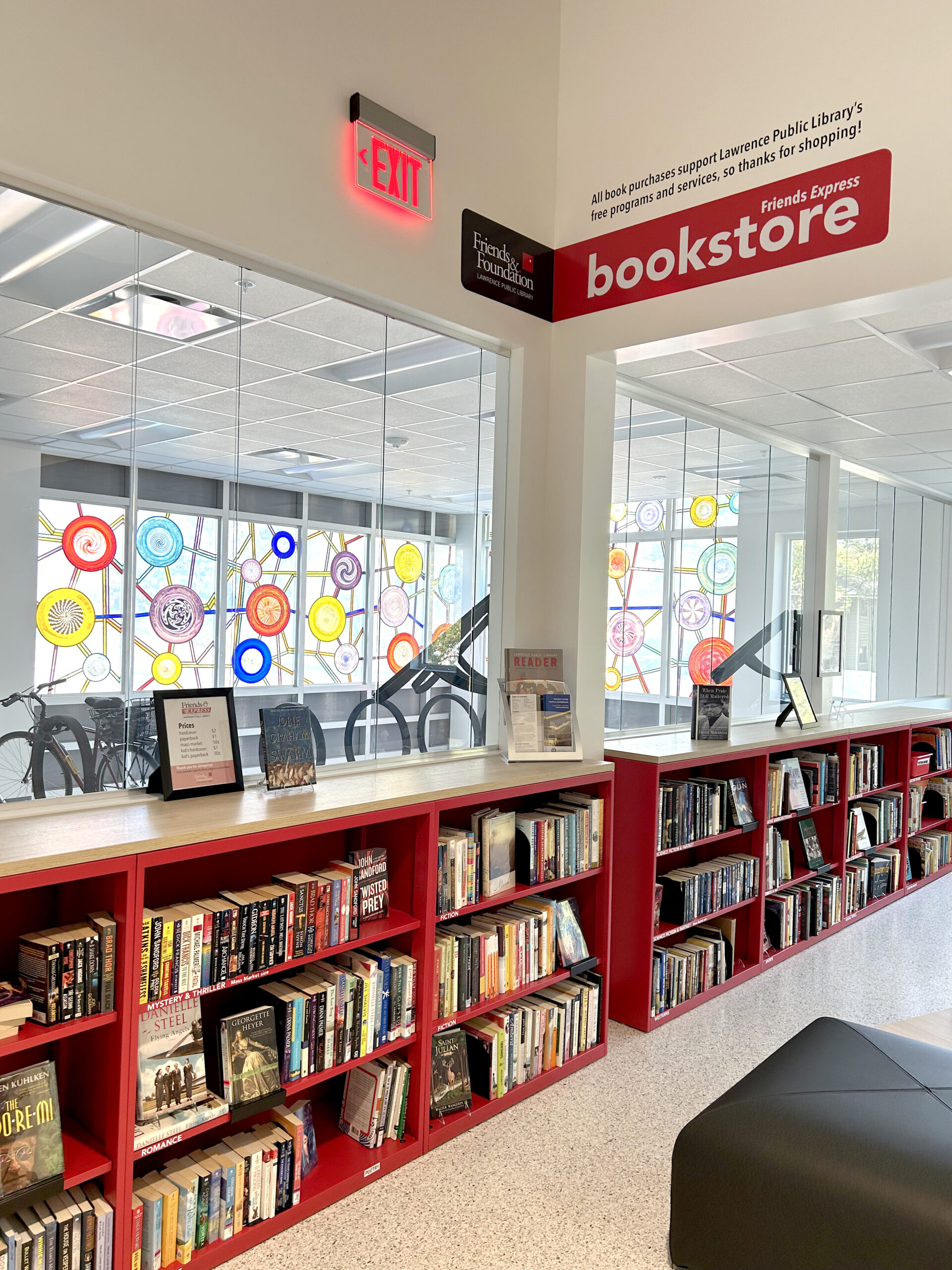 Featured image for “Library partnership brings books to Central Station lobby”